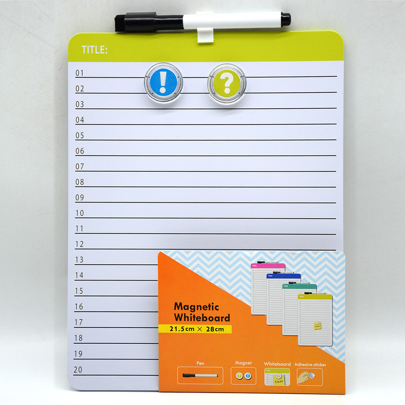 MAGNETIC WHITE BOARD 21.5CMX28CM