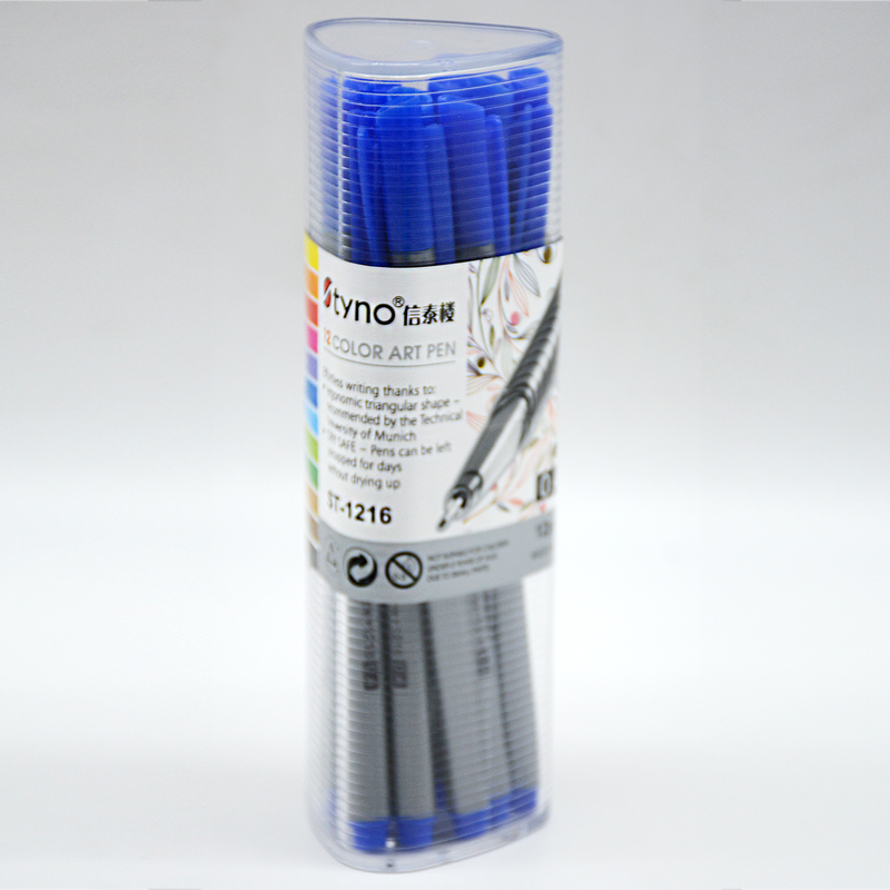 TYNO FINELINER 12PCS BLUE PEN