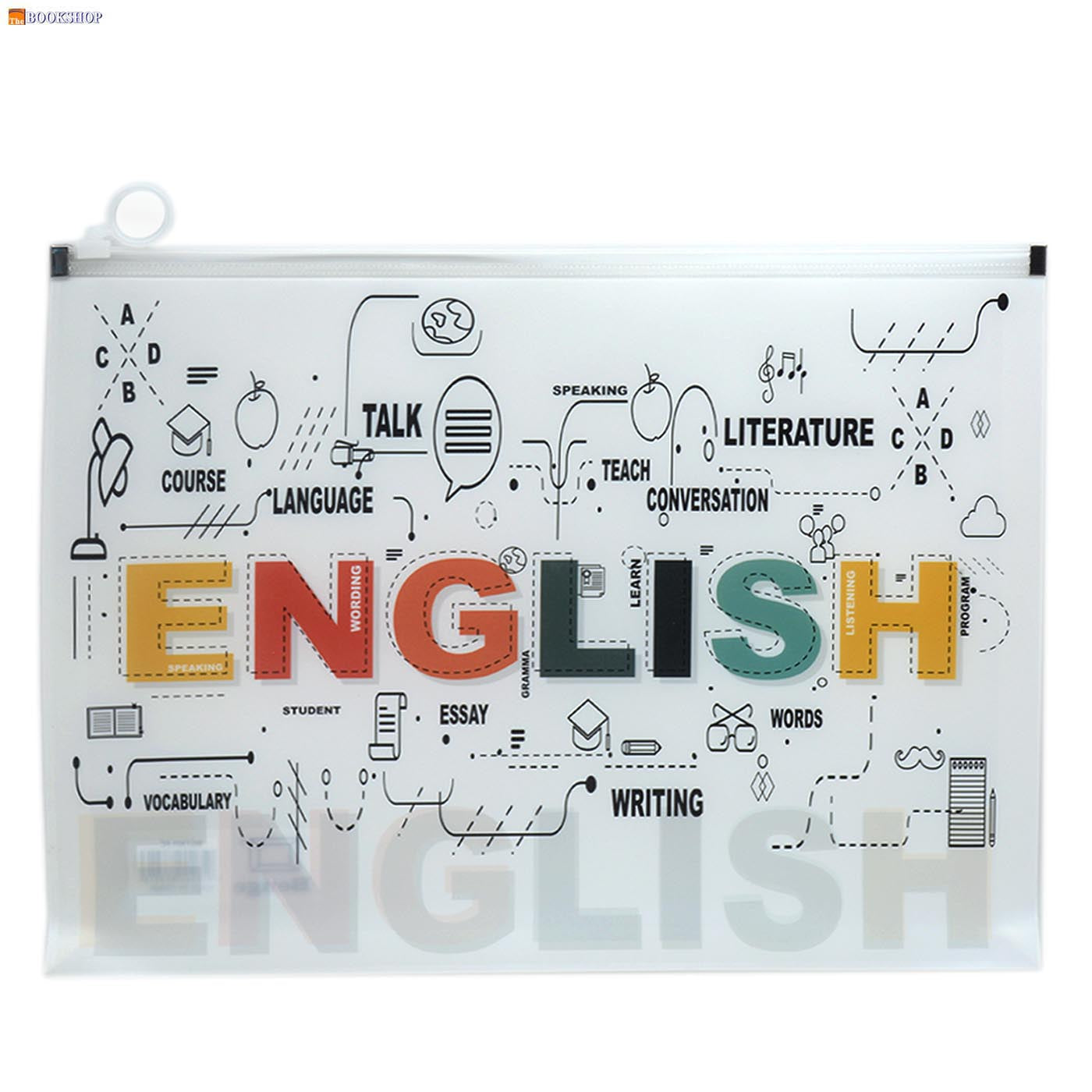 BENGE PLASTIC FILE POUCH BAG B4 (ENGLISH)