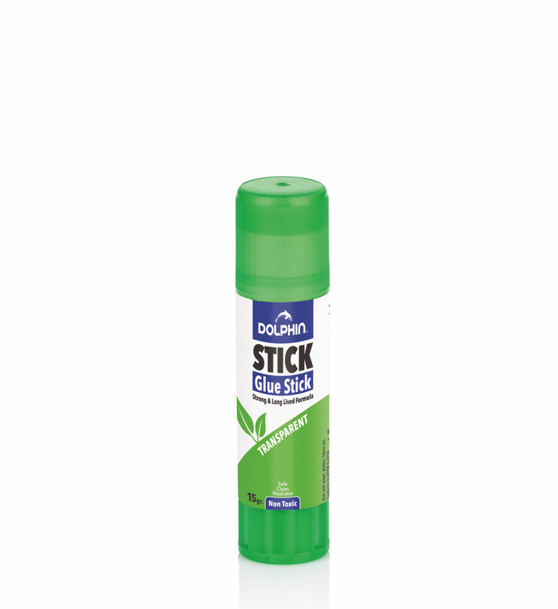 DOLPHIN GLUE STICK 15G GREEN