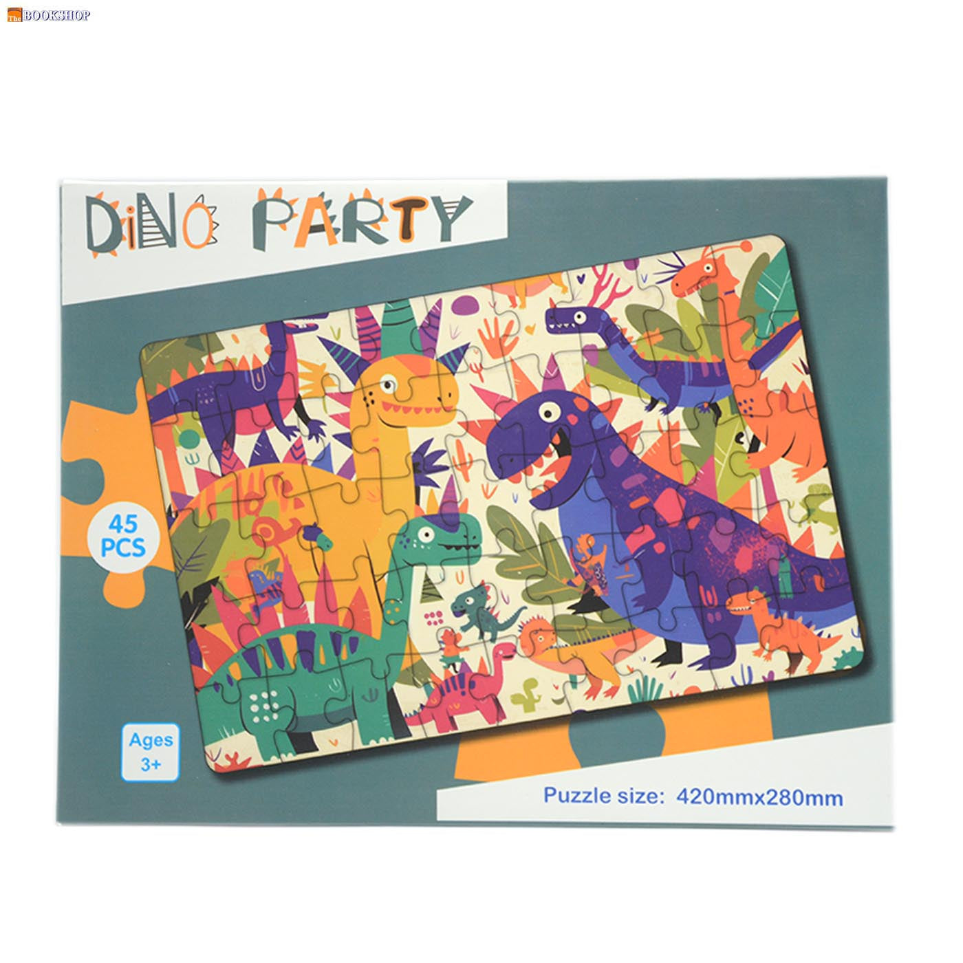 JIGSAW PUZZLE 45PIECES 42X28CM ASSTD