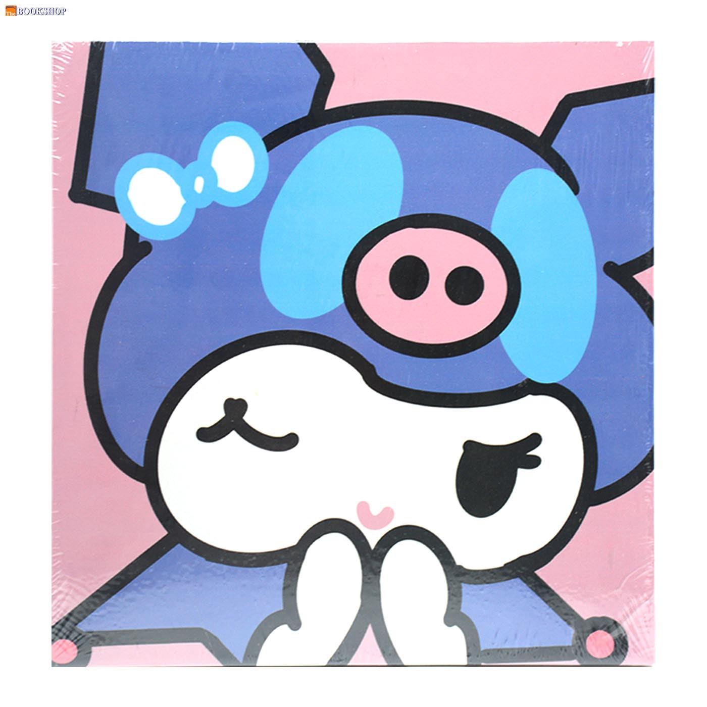 DIY FLUFFY POM POM ART CANVAS SET 30X30CM