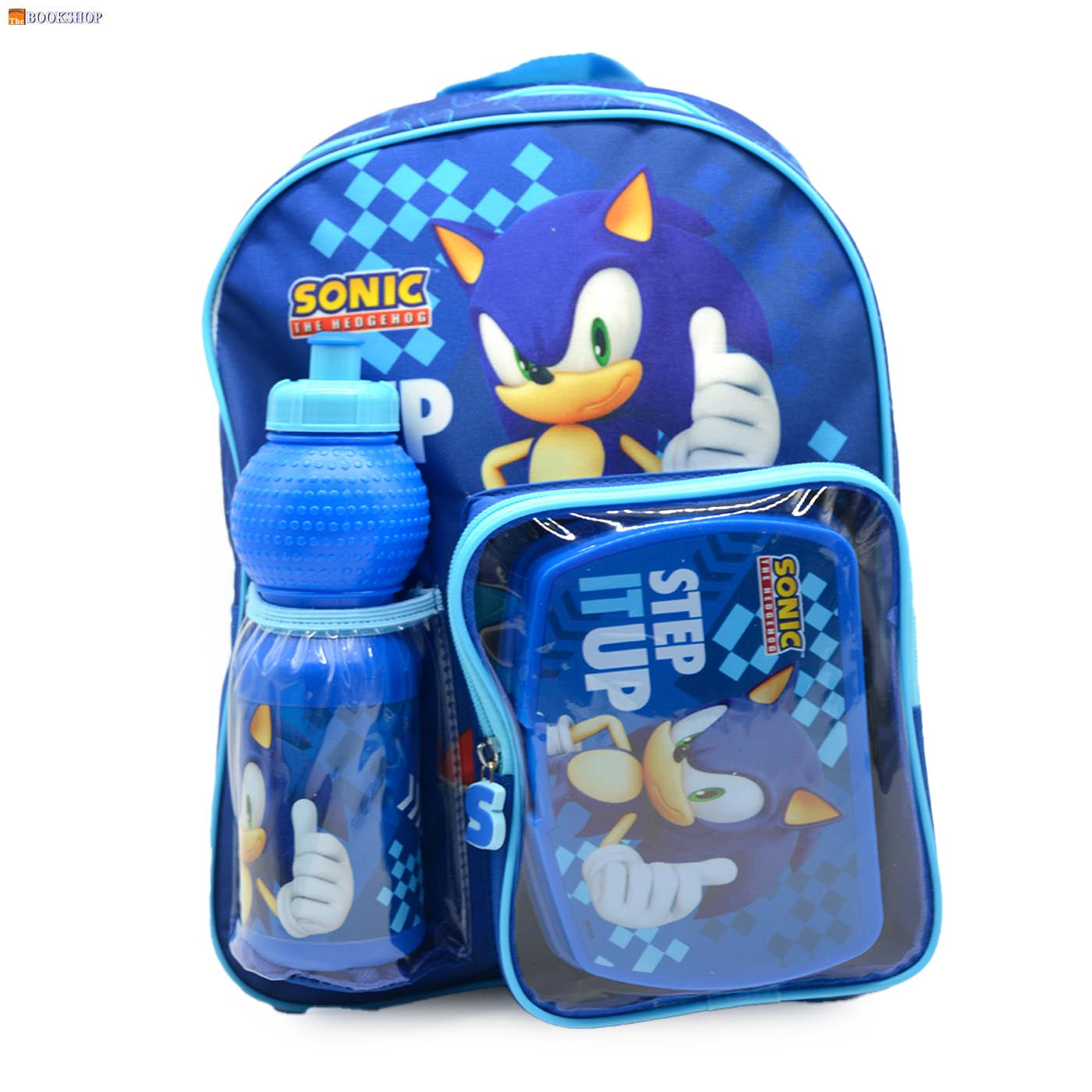 SONIC PRIME BACKPACK 14"+WB+LB 3IN1 SET