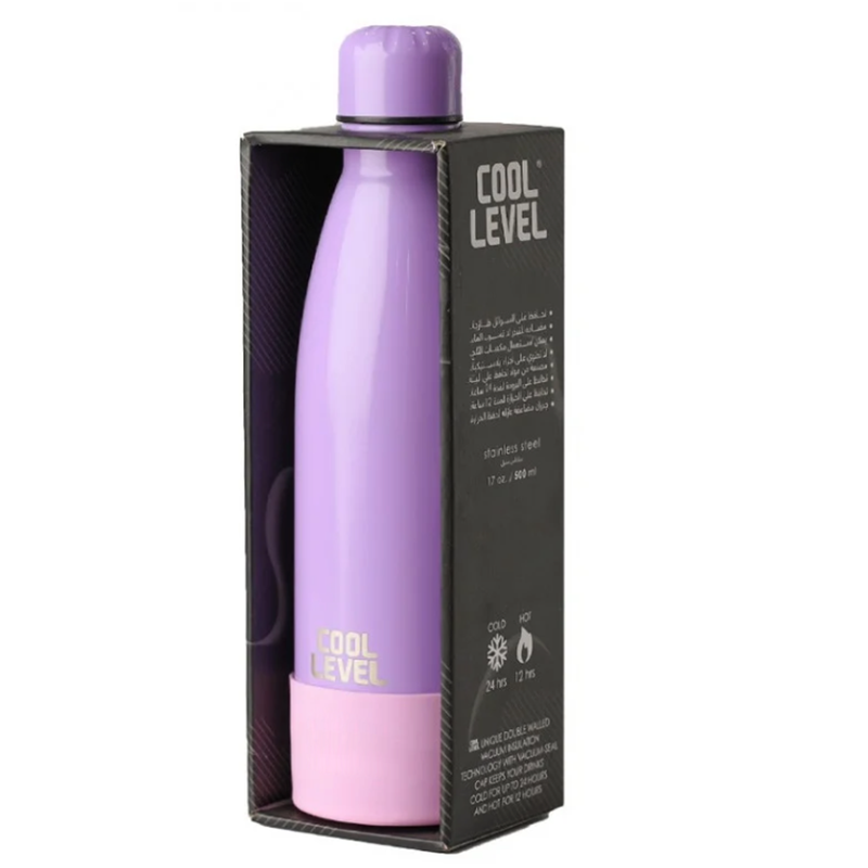 COOL LEVEL VACUUM WATER BOTTLE 500ML 11374-SS22B/C