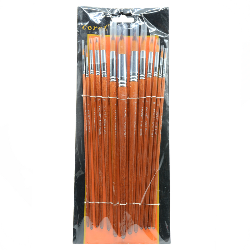 BIANYO COROT ARTIST BRUSH 13PCS ROUND