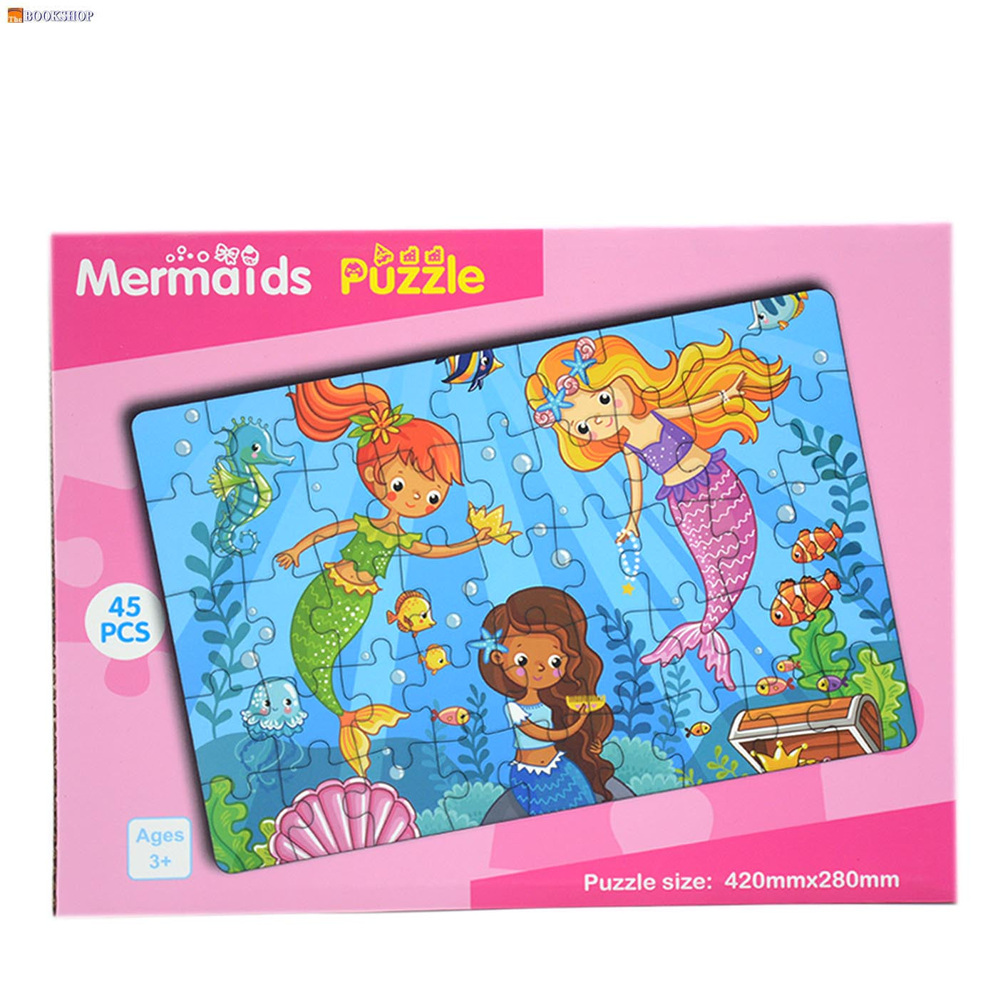 JIGSAW PUZZLE 45PIECES 42X28CM ASSTD