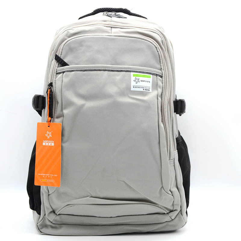 AOPUSEN BACKPACK 19" W/3COMPARTMENT 10322-L.GRAY