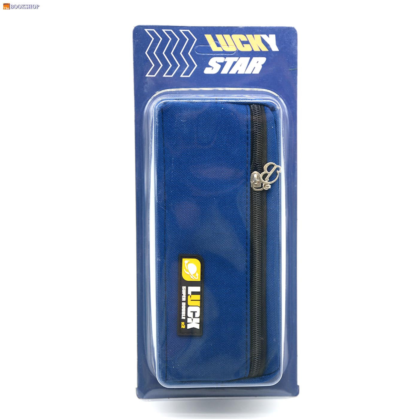 LUCK RECT PENCIL CASE W/2ZIPPER 6759