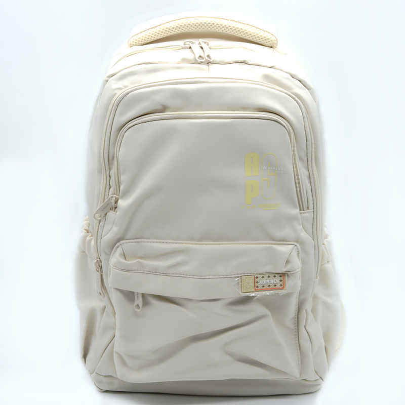 SUNSHINE BACKPACK 18" W/3COMPARTMENT 90293-CREAM