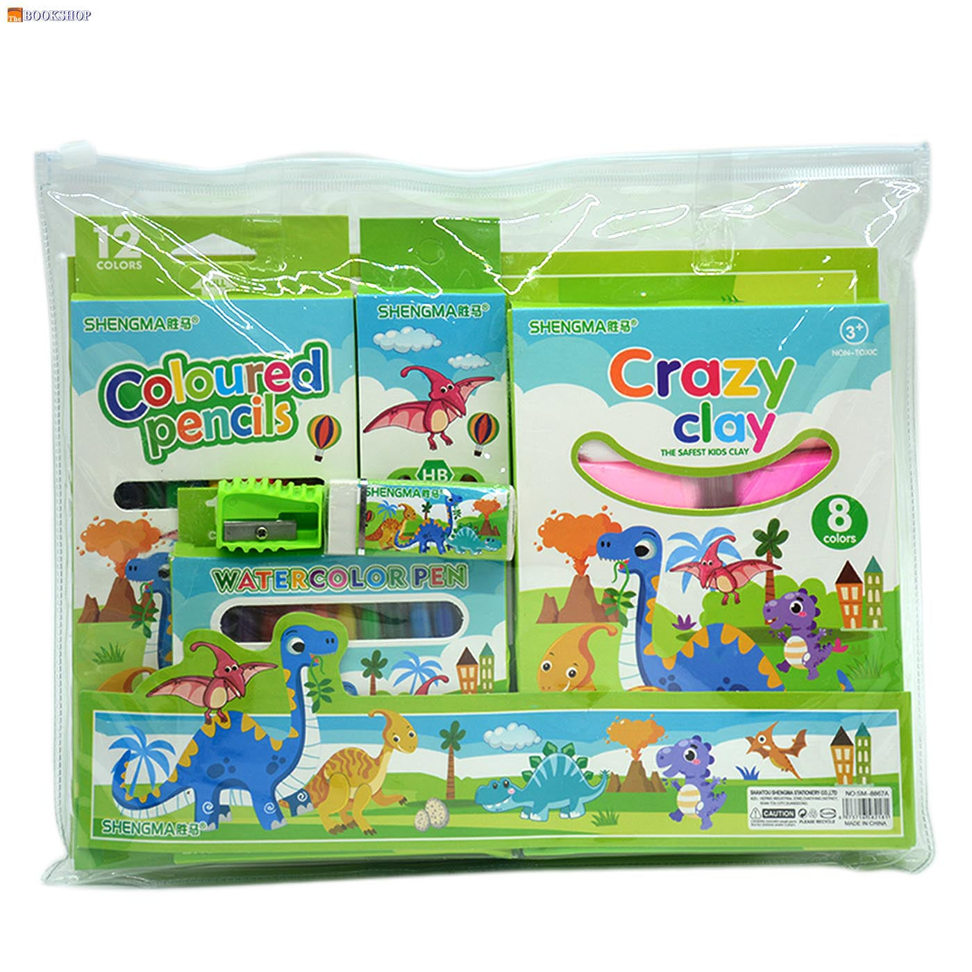 SHENGMA DISNEY 7 IN1 STATIONERY SET IN PVC BAG JX-8867