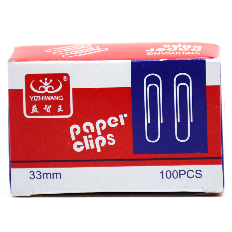 YIZHIWANG PAPER CLIPS 100PCS-33MM