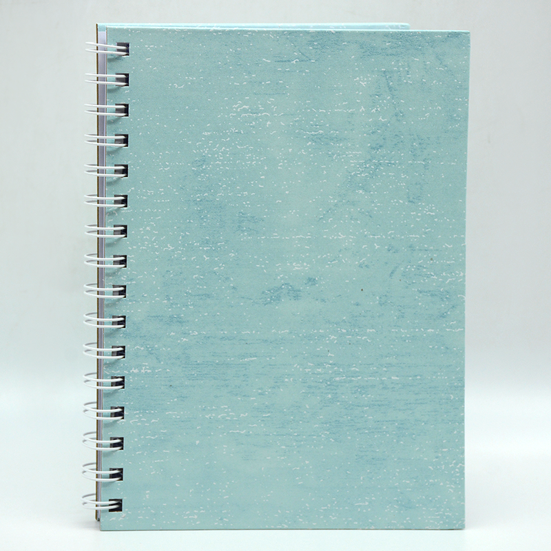 HARD COVER SPIRAL 1LINE NOTEBOOK 80PAGE A5-1001 ASSTD