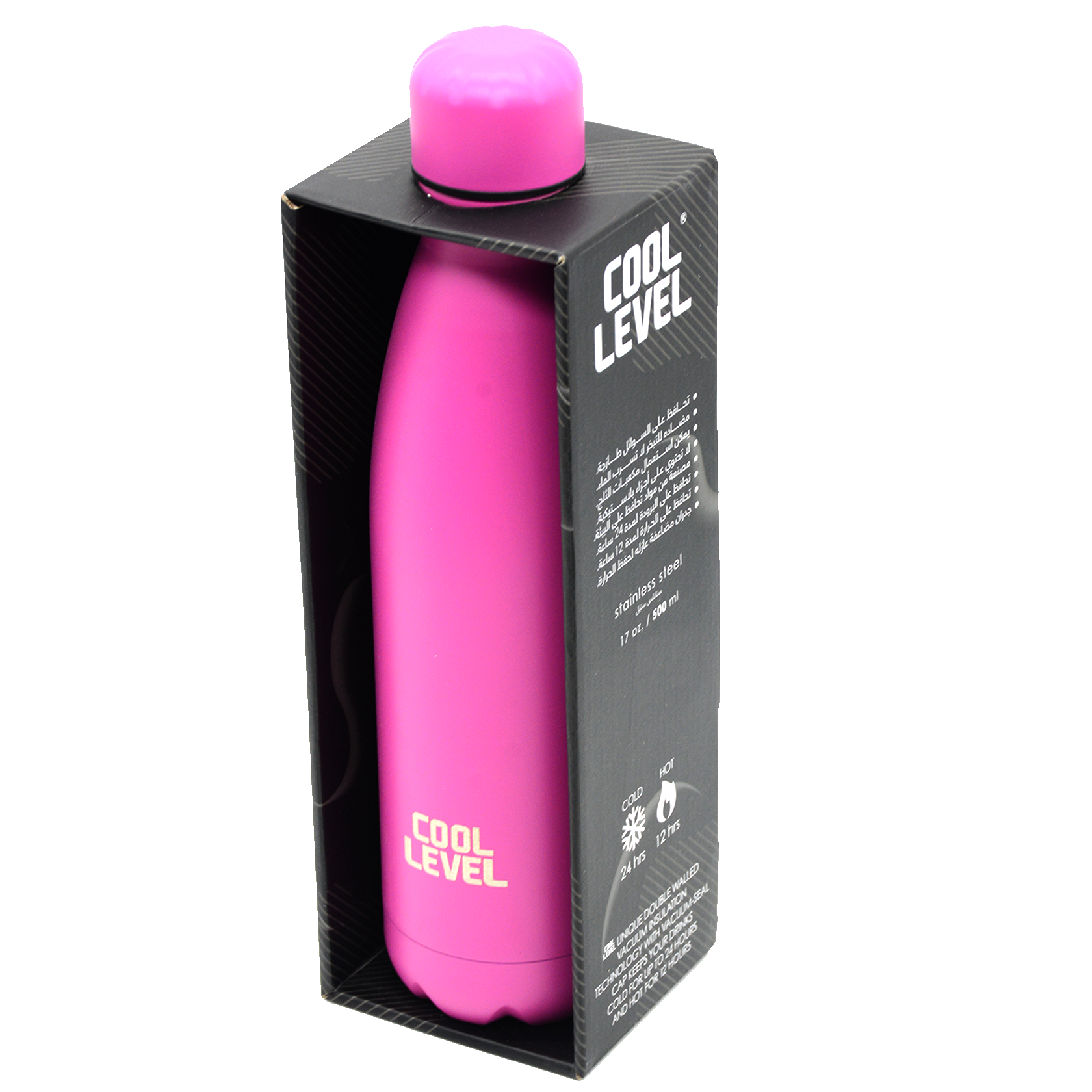 COOL LEVEL VACUUM WATER BOTTLE 500ML 11374-S22E/F