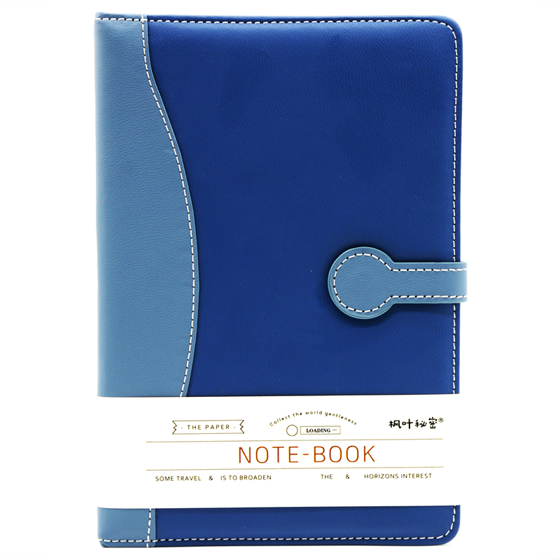 FENGYEMIMI LEATHER COVER NOTEBOOK W/LEATHER CLOSURE A5