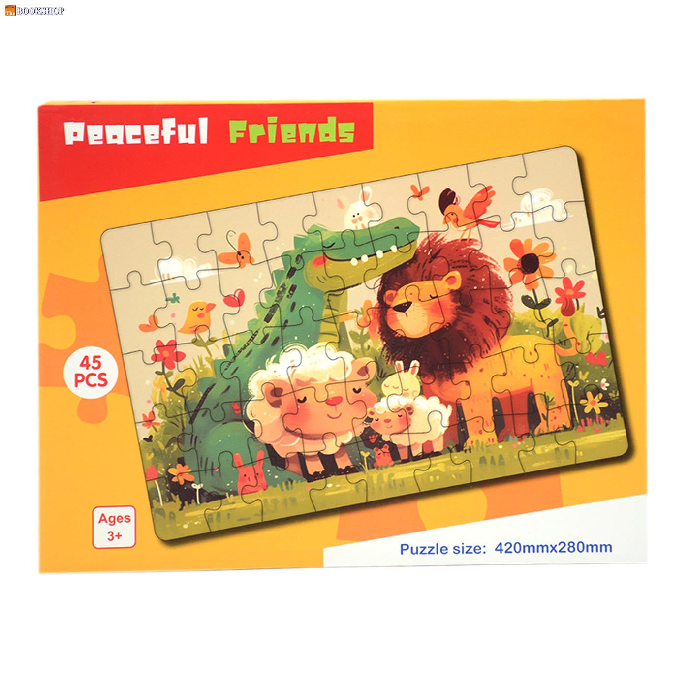 JIGSAW PUZZLE 45PIECES 42X28CM ASSTD