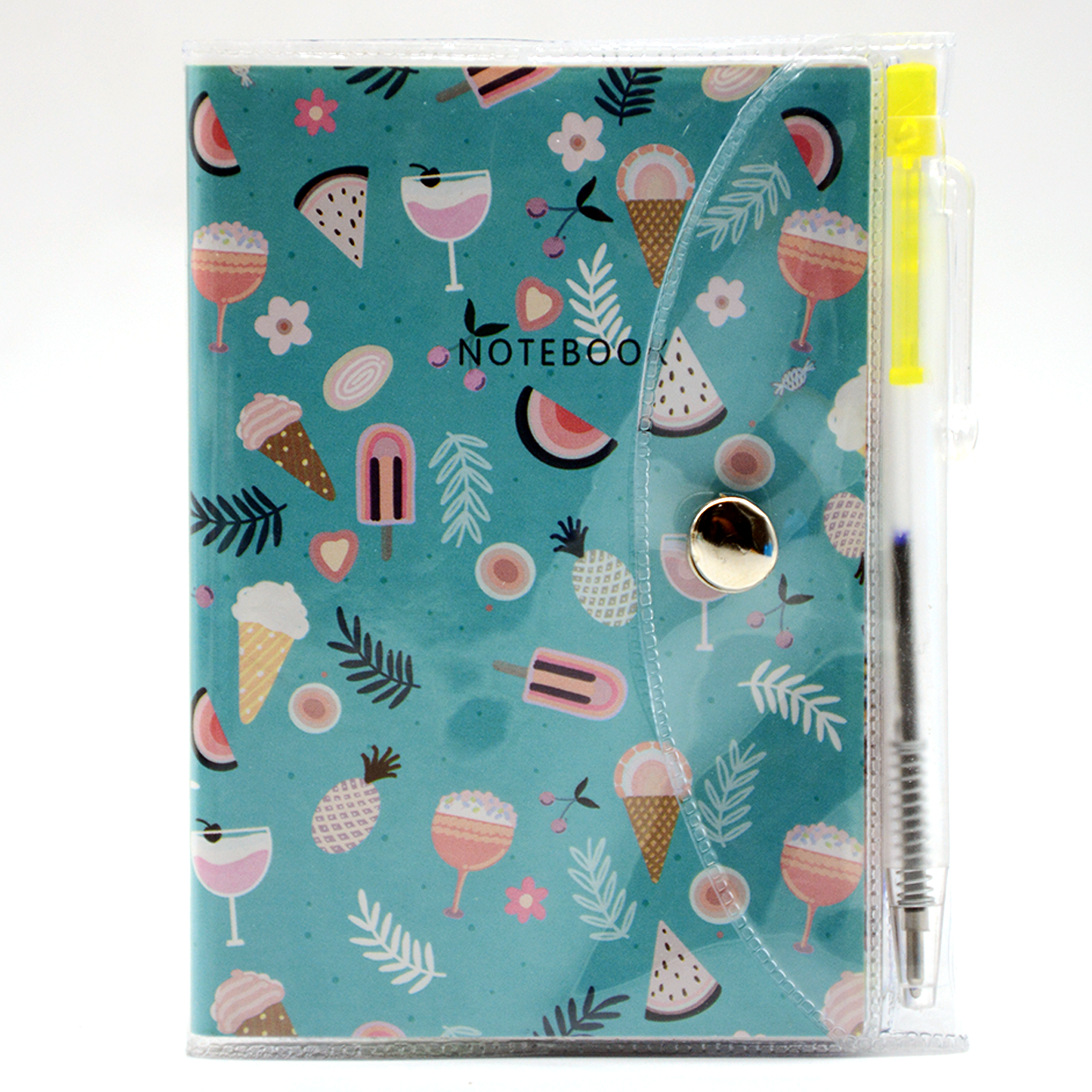 POCKET NOTEBOOK W/PEN A7 76X103MM 1003691