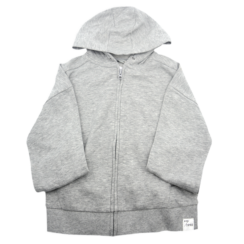 GEORGE JACKET W/ HOODDIE PLAIN GREY