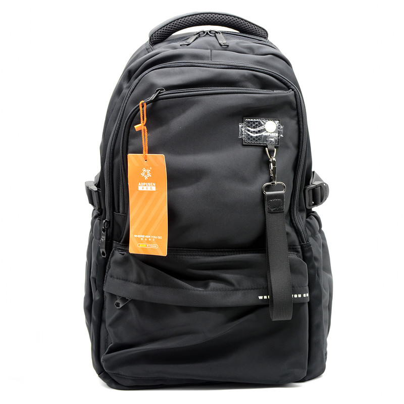 AOPUSEN BACKPACK 19" W/2COMPARTMENT 19"-BLACK