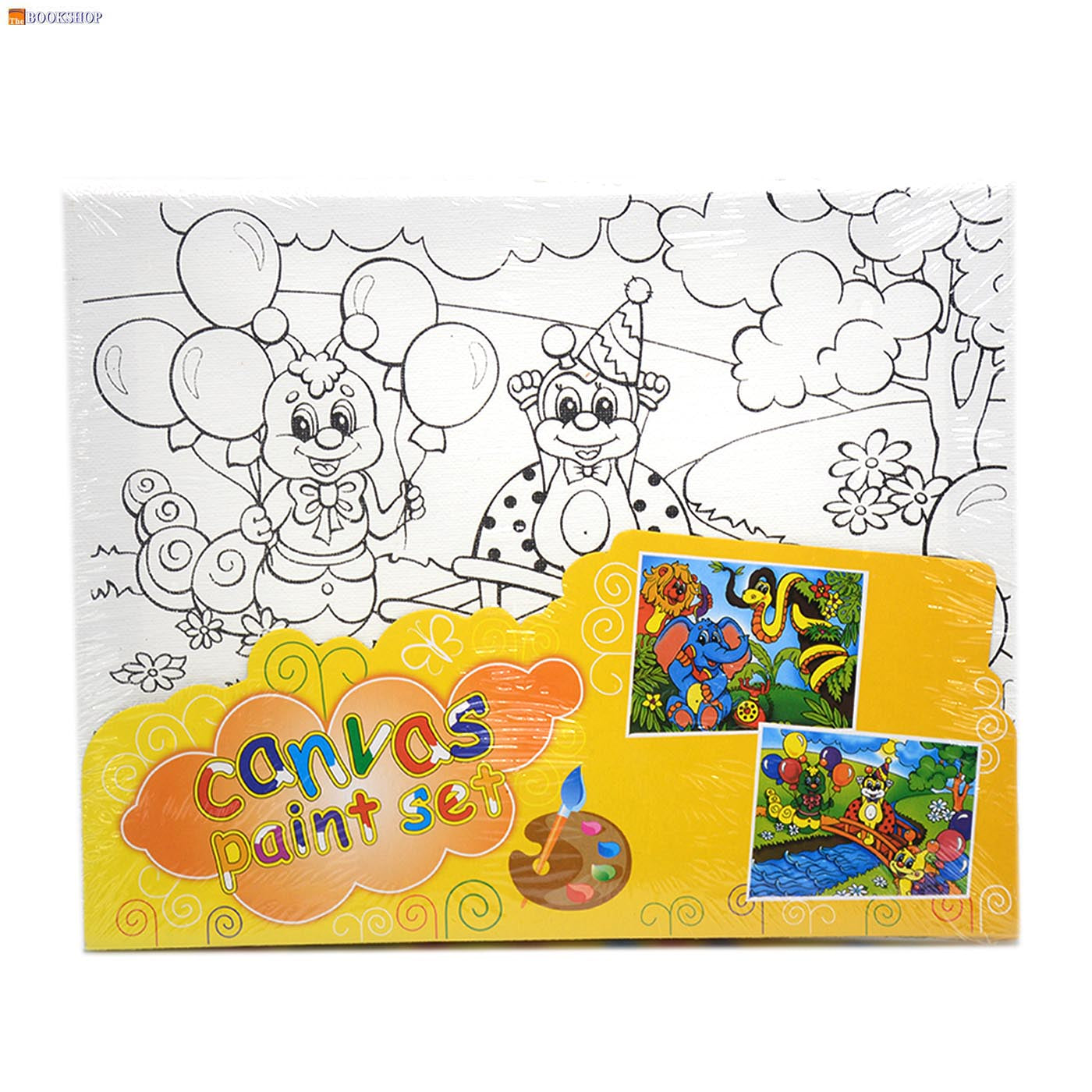 ROOT ART CANVAS & PAINT SET-20X25CM