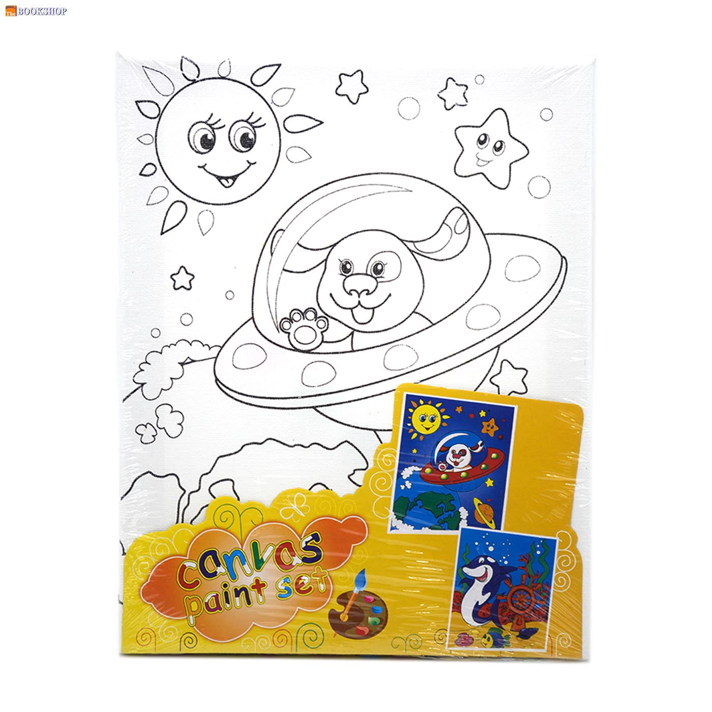 ROOT ART CANVAS & PAINT SET-20X25CM