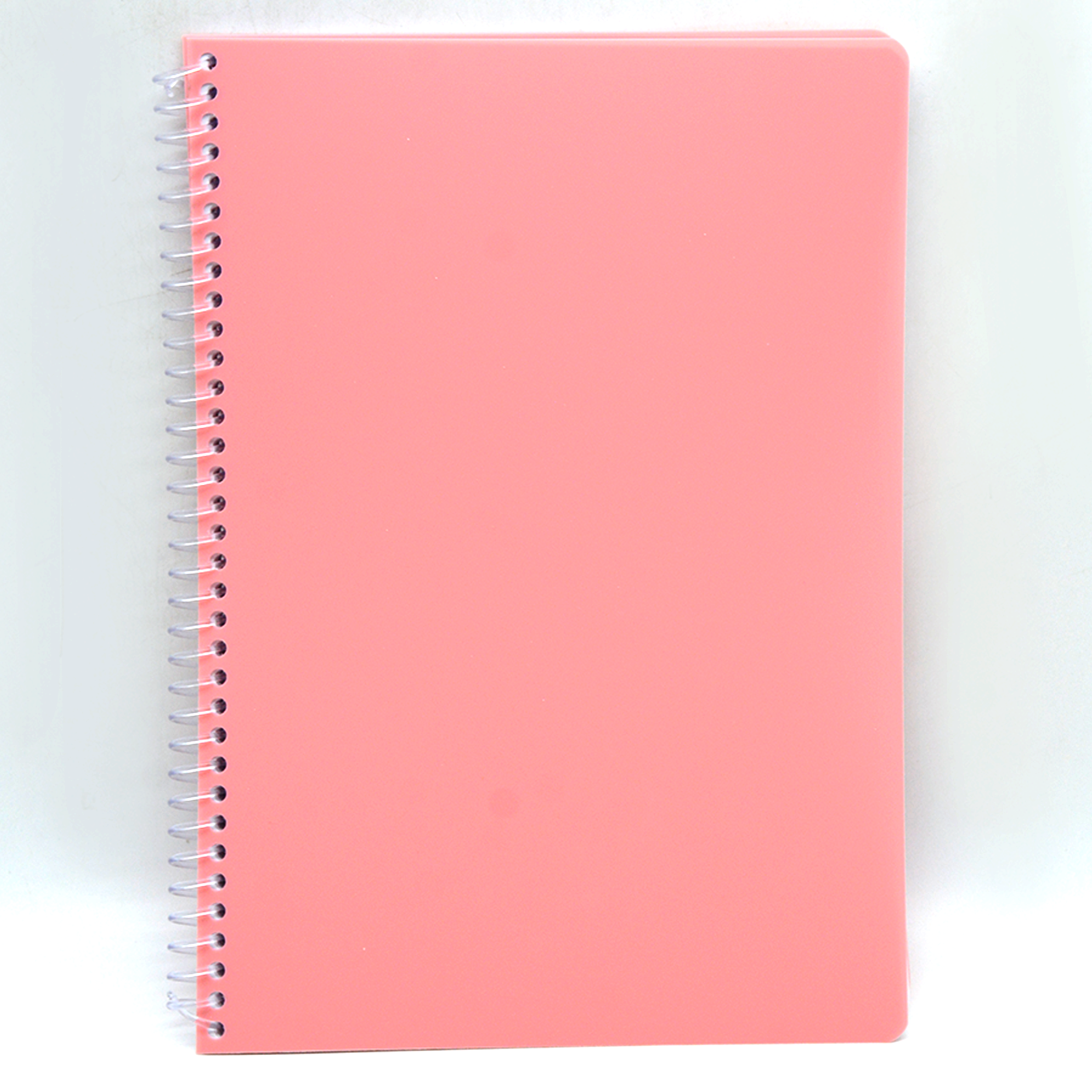 SOFT COVER SPIRAL 1LINE NOTEBOOK 70G 100SHT A4 PINK