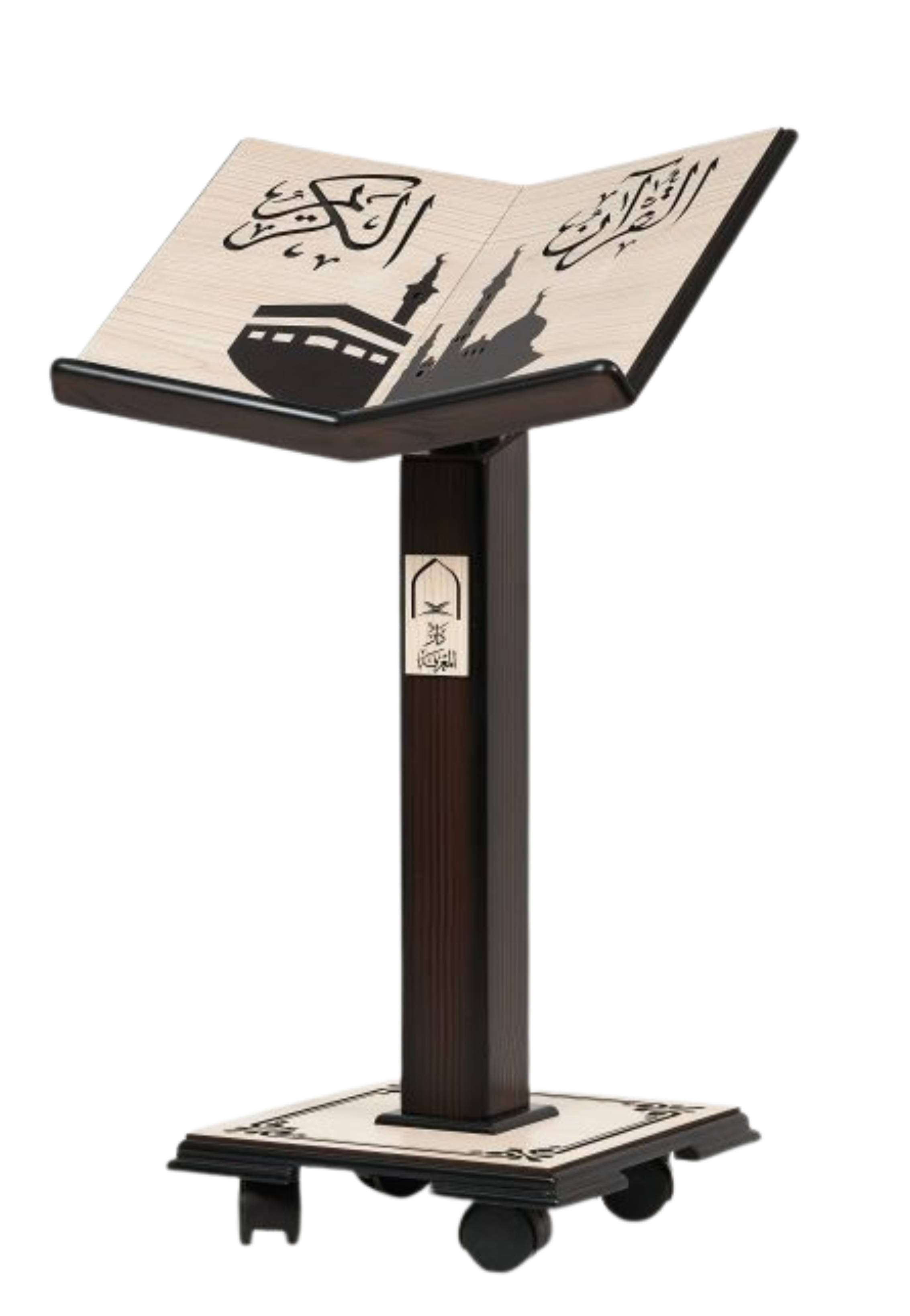 استاند مصحف واجهة حفر ليزر 2- المعرفة