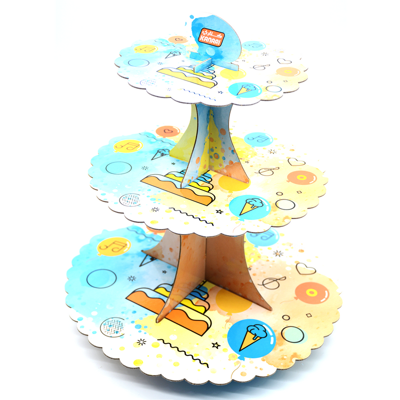 KANARI CUP CAKE STAND 3LAYER-HBD 90885-0005