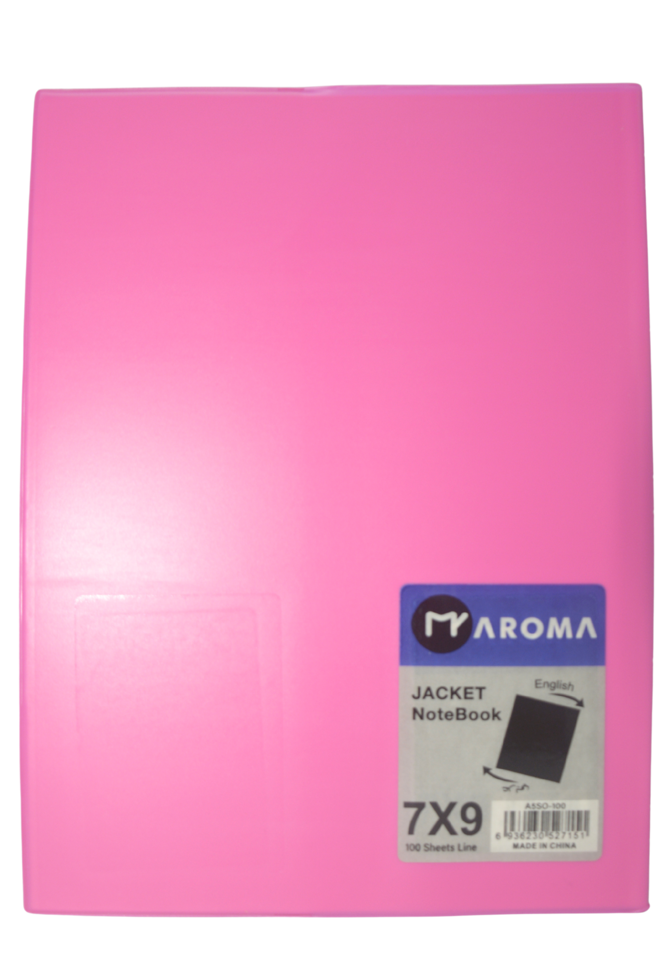 AROMA JACKET NOTEBOOK 100SHT 7X9
