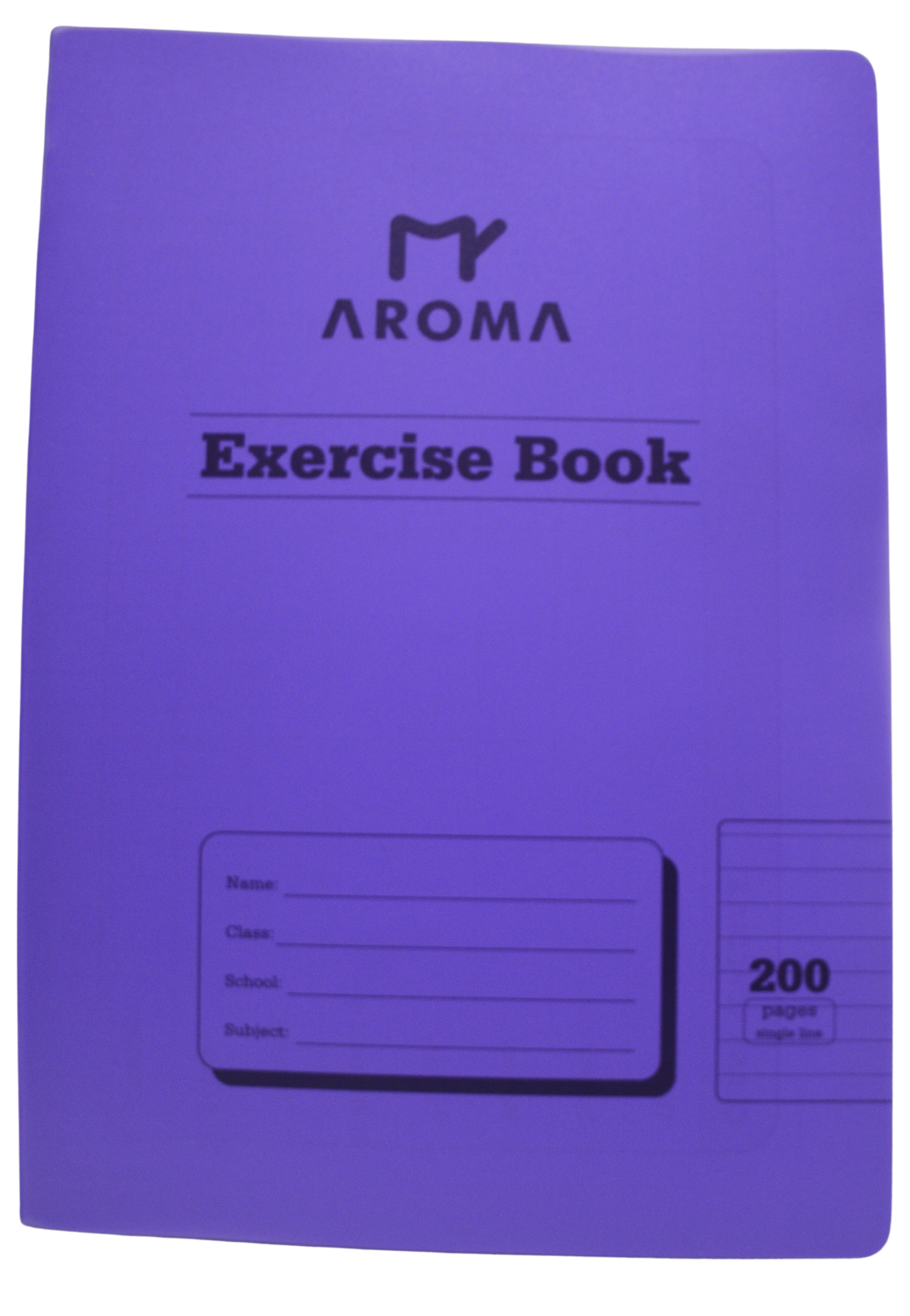 AROMA PP COVER NOTEBOOK 1LINE 100SHT A4-230530