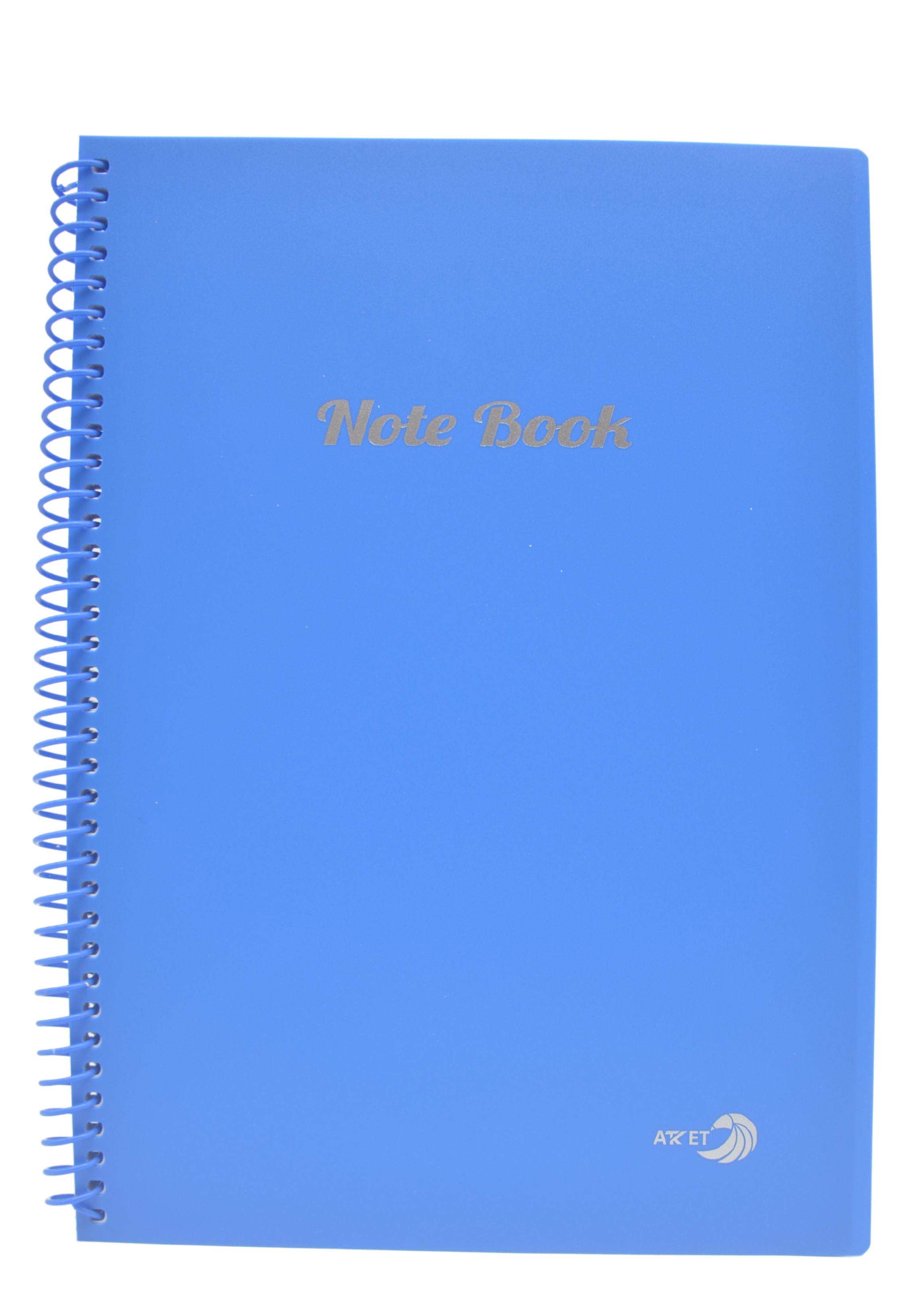 ATKET SPIRAL PP COVER 4LINE NOTEBOOK 100SHT A4