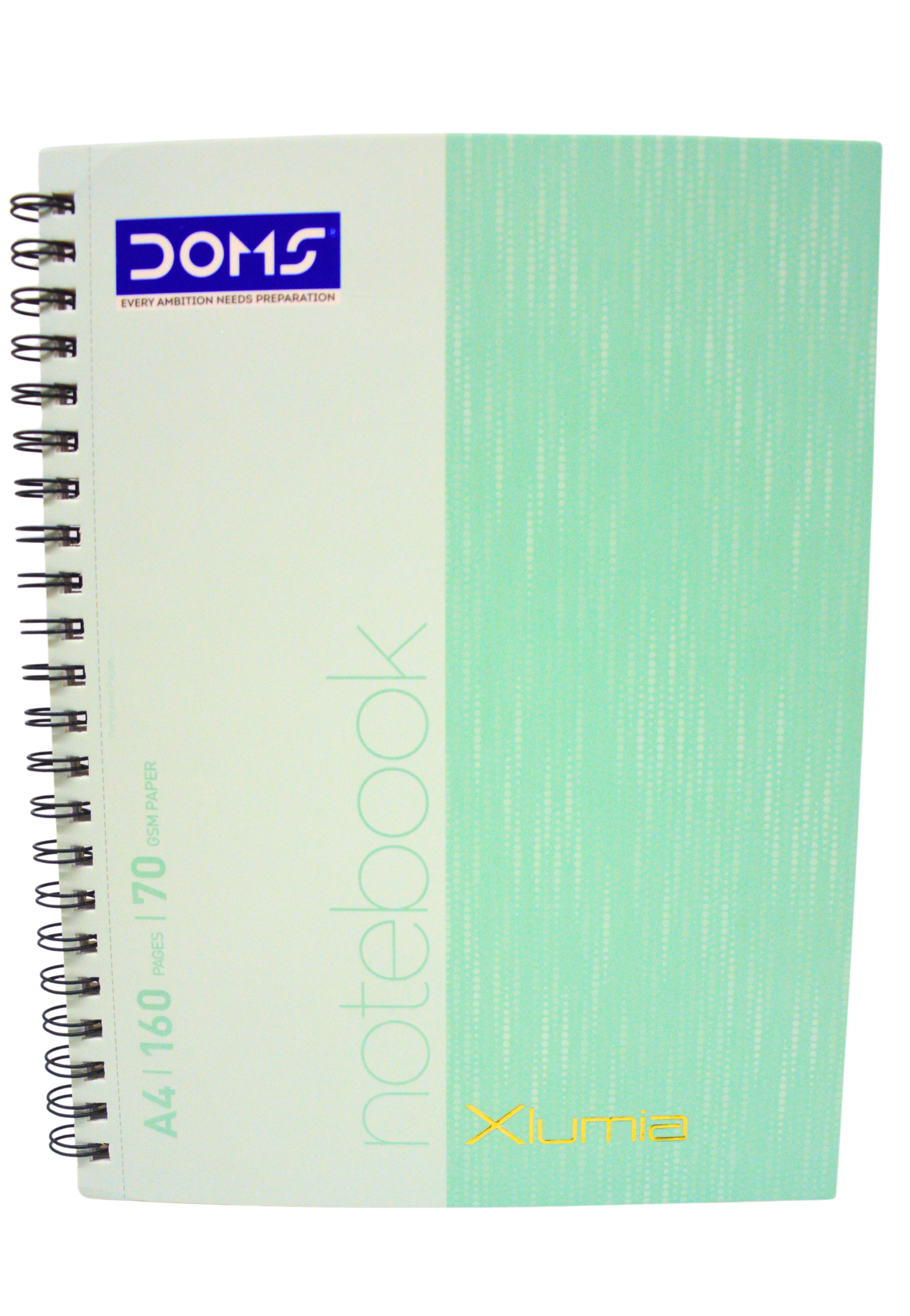DOMS XLUMIA WIRO NOTEBOOK 80SHT 70GSM A4 8245/8950