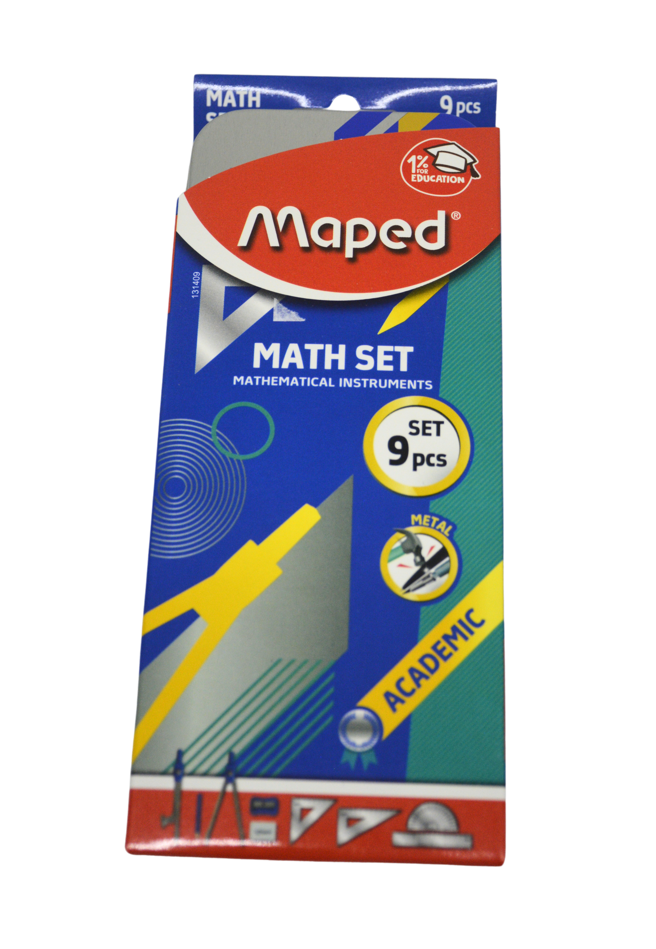 MAPED MATH SET STUDY GEOMETRY ACCESS 9PCS SET