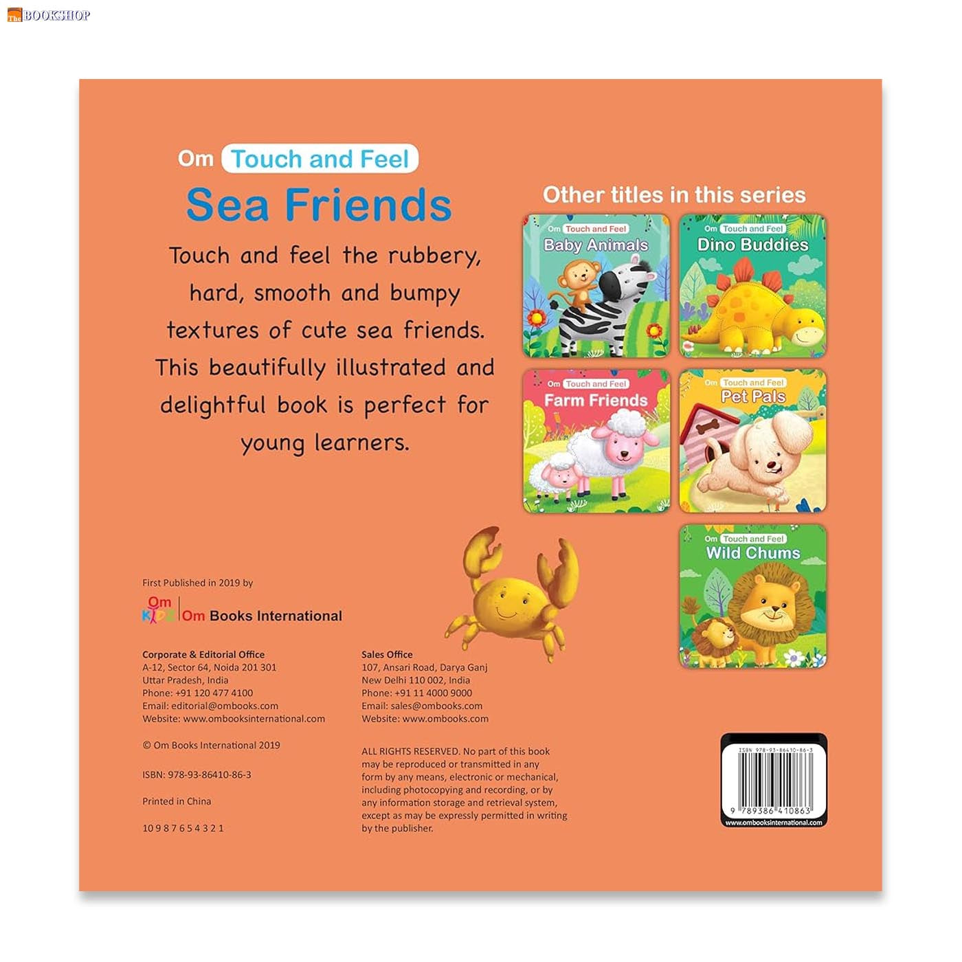 OM: TOUCH AND FEEL SEA FRIENDS