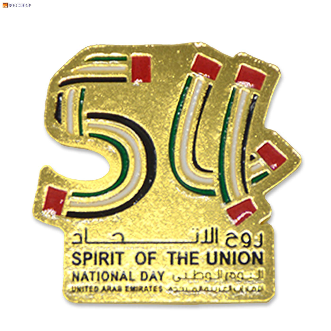 54 SPIRIT OF THE UNION METAL MAGNETIC BROOCH