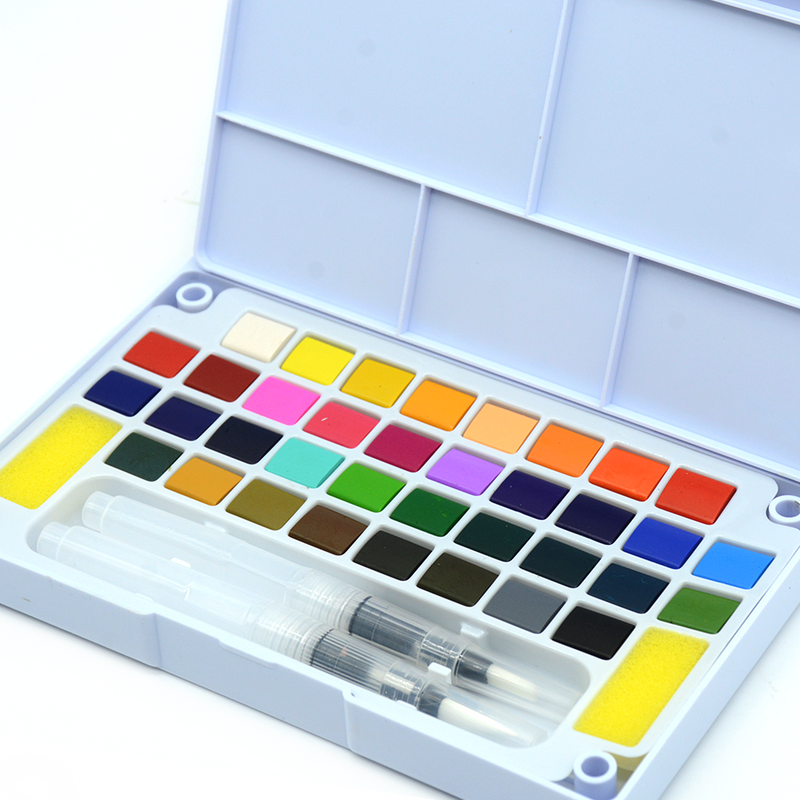 ART NATION SOLID WATERCOLOR 36COLORS WITH 2 BRUSH