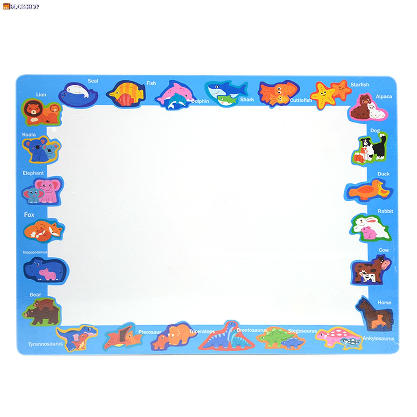 WOODEN PUZZLES SEA ANIMALS W/THEIR BABIES 22X30CM