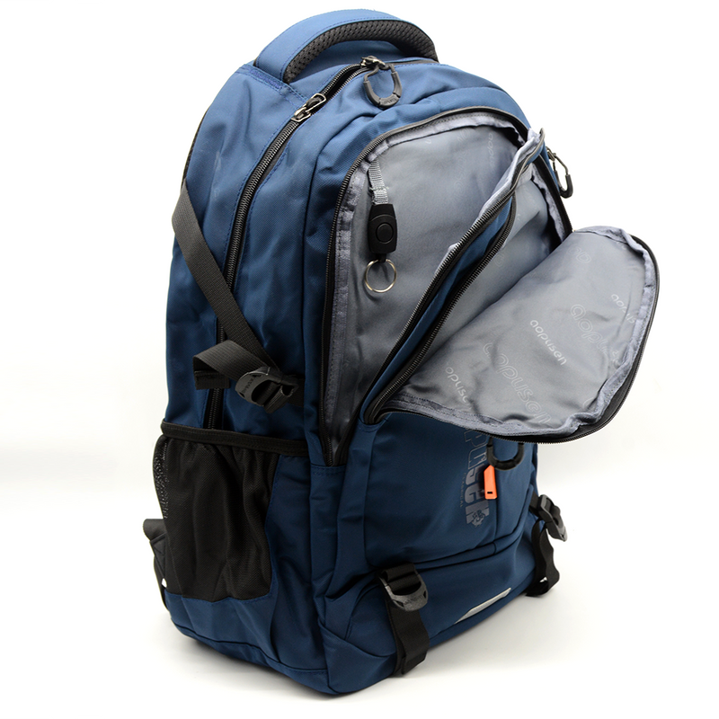 AOPUSEN BACKPACK 19" W/3COMPARTMENT 10327-DARK BLUE