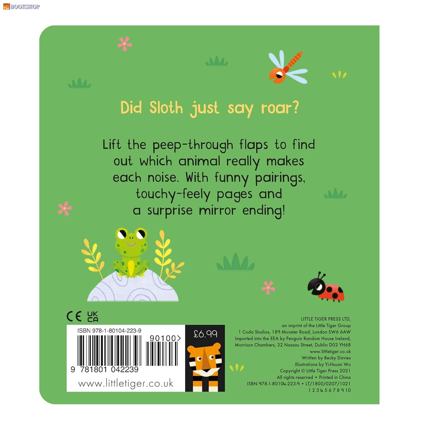 A lift-the-flap touch and feel book: WHO SAID ROAR?