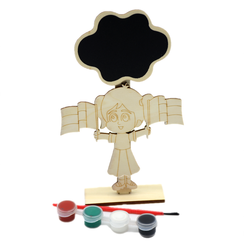 I&A COLLECTION UAE NATIONAL DAY WOODEN COLOURING SET ND-1734