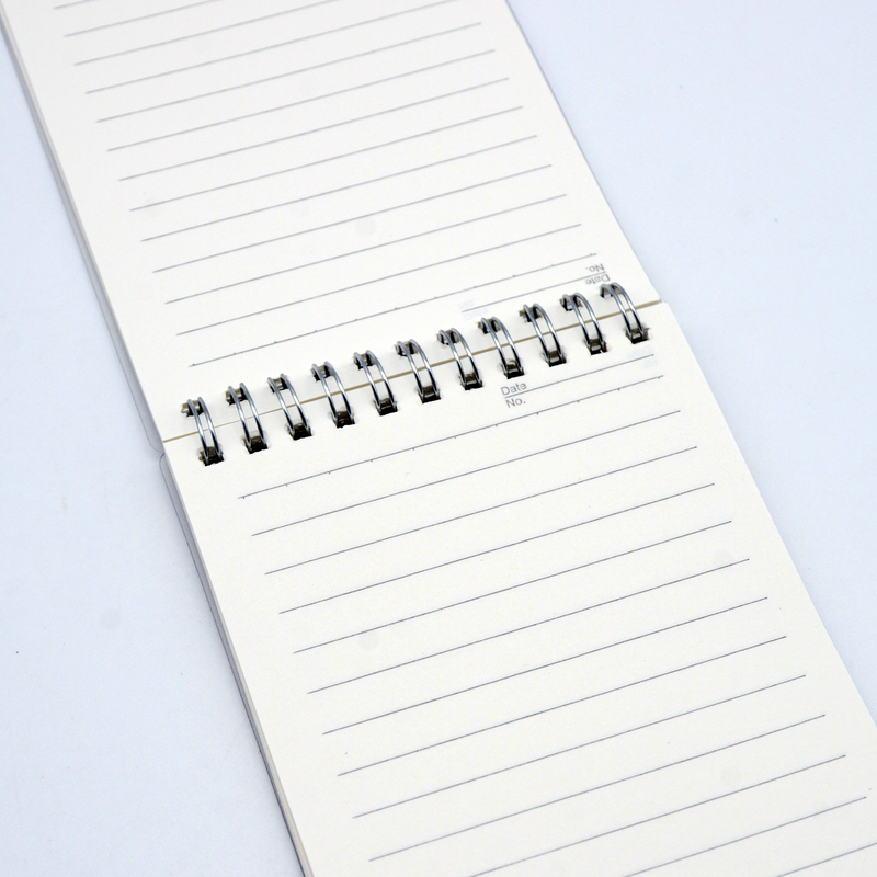 THE COIL PLASTIC COVER SPIRAL NOTE BOOK 80GSM 80SHT 14.5X10.5CM