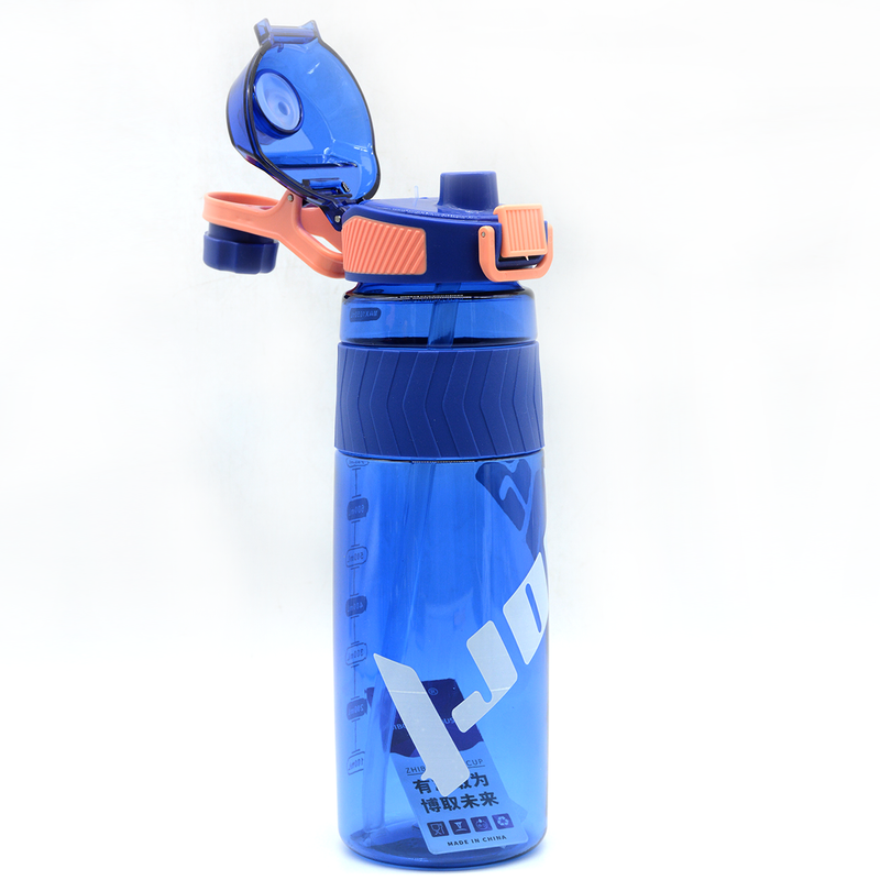 SPORTS TRANSPARENT WATER BOTTLE 1050ML G754-ASSTD