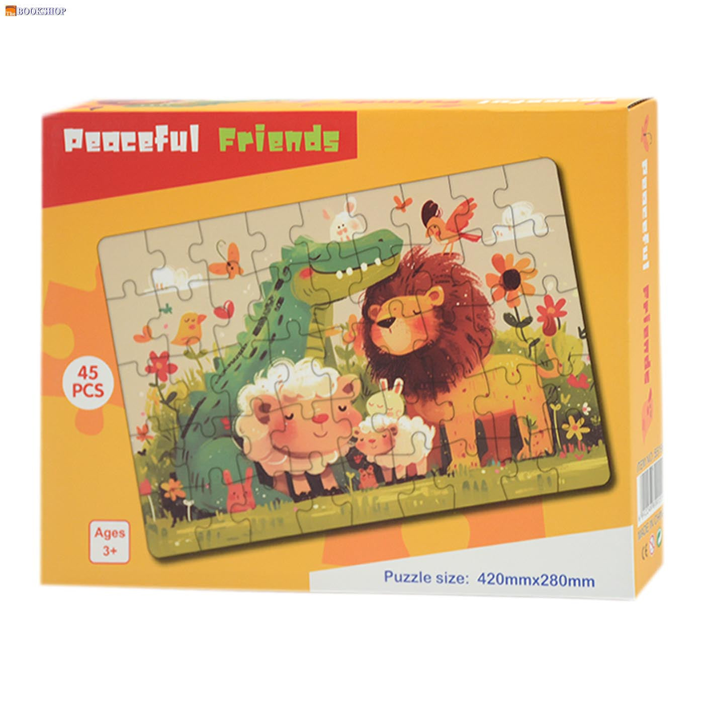 JIGSAW PUZZLE 45PIECES 42X28CM ASSTD