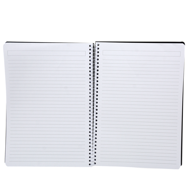 SOFT COVER SPIRAL 1LINE NOTEBOOK 70G 100SHT A4 CREAM