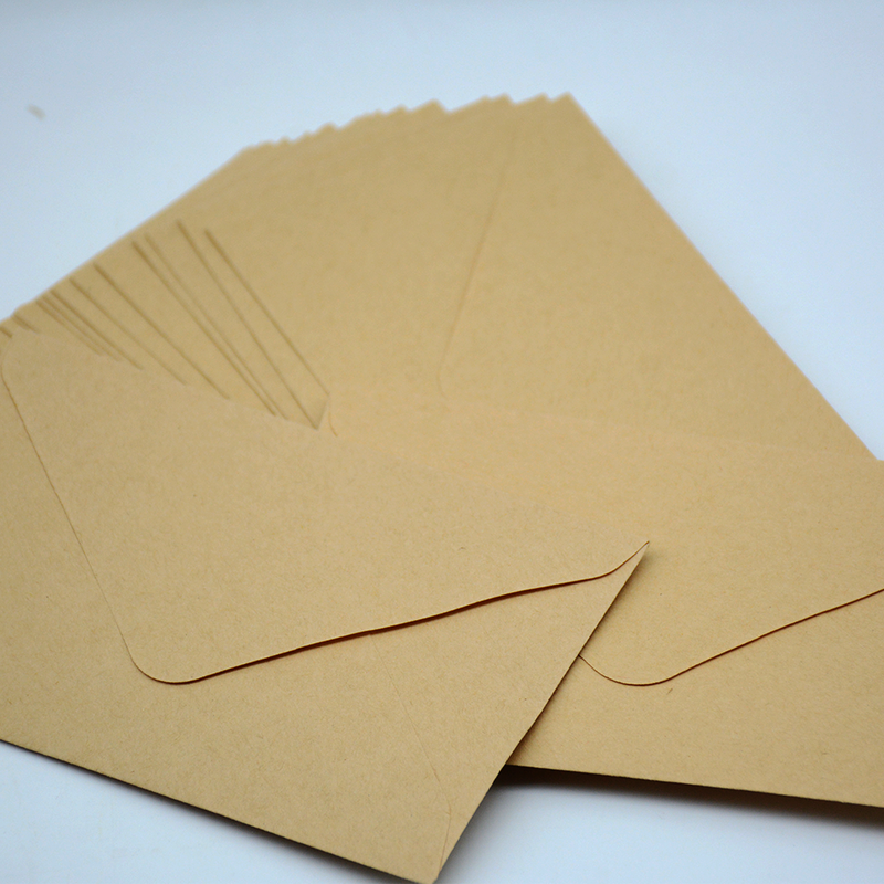 MINI BROWN KRAFT ENVELOPE 20PCS/PKT 9X15CM