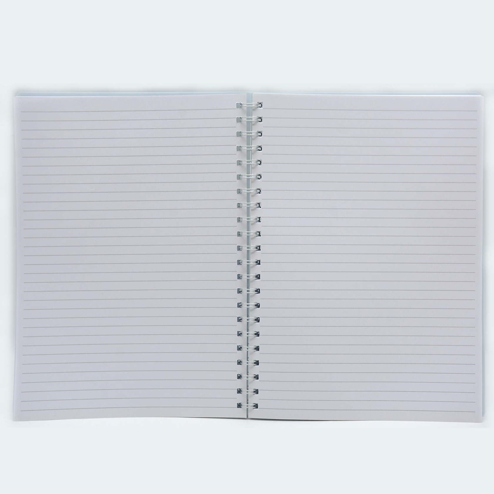 LAMBERT PP COVER SPIRAL 1LINE NOTE BOOK A4 100SH GREY