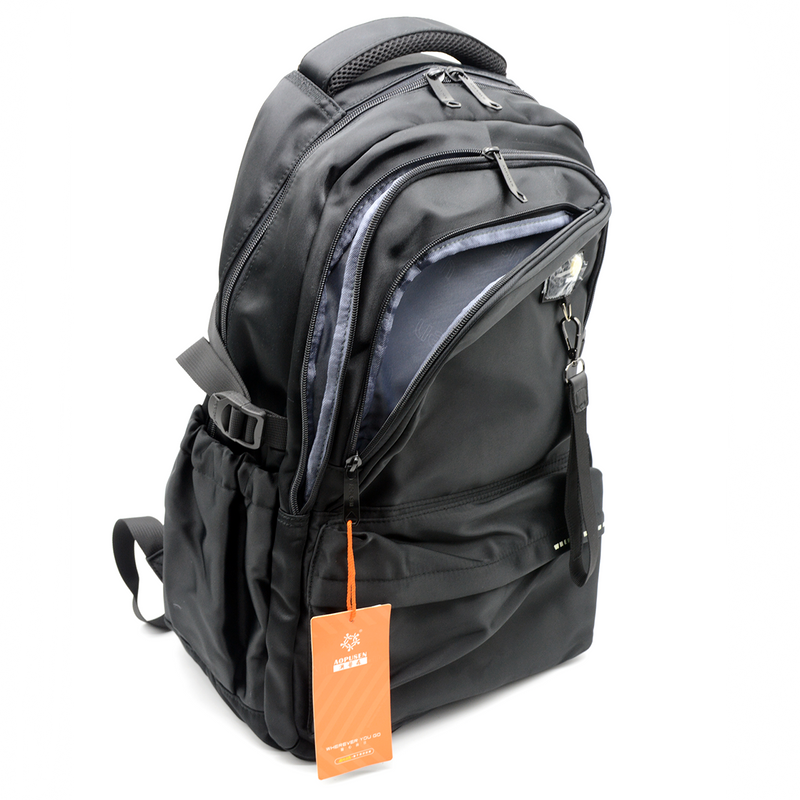 AOPUSEN BACKPACK 19" W/2COMPARTMENT 19"-BLACK