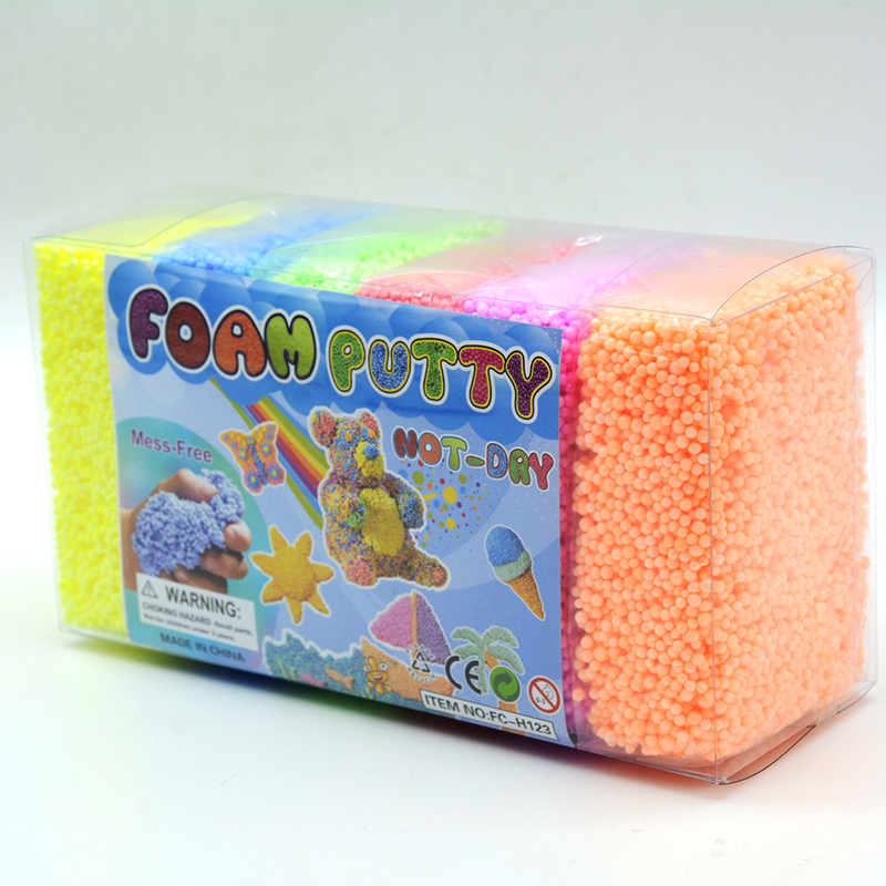 NON-DRY FOAM PUTTY 6COLOR PACK