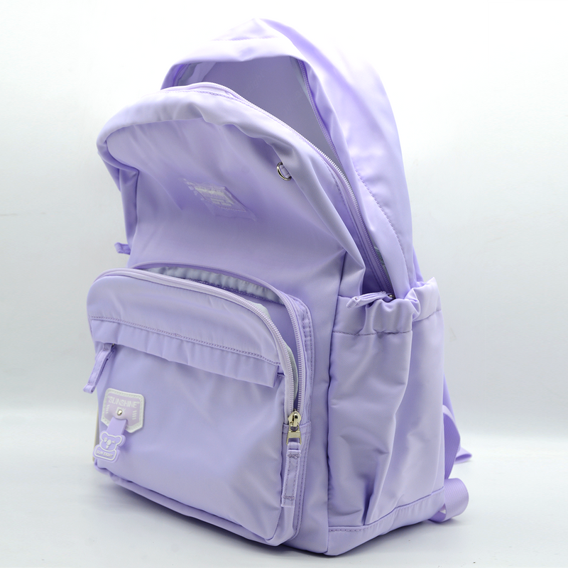 SUNSHINE BACKPACK 18" W/2COMPARTMENT 90292-LIGHT PURPLE