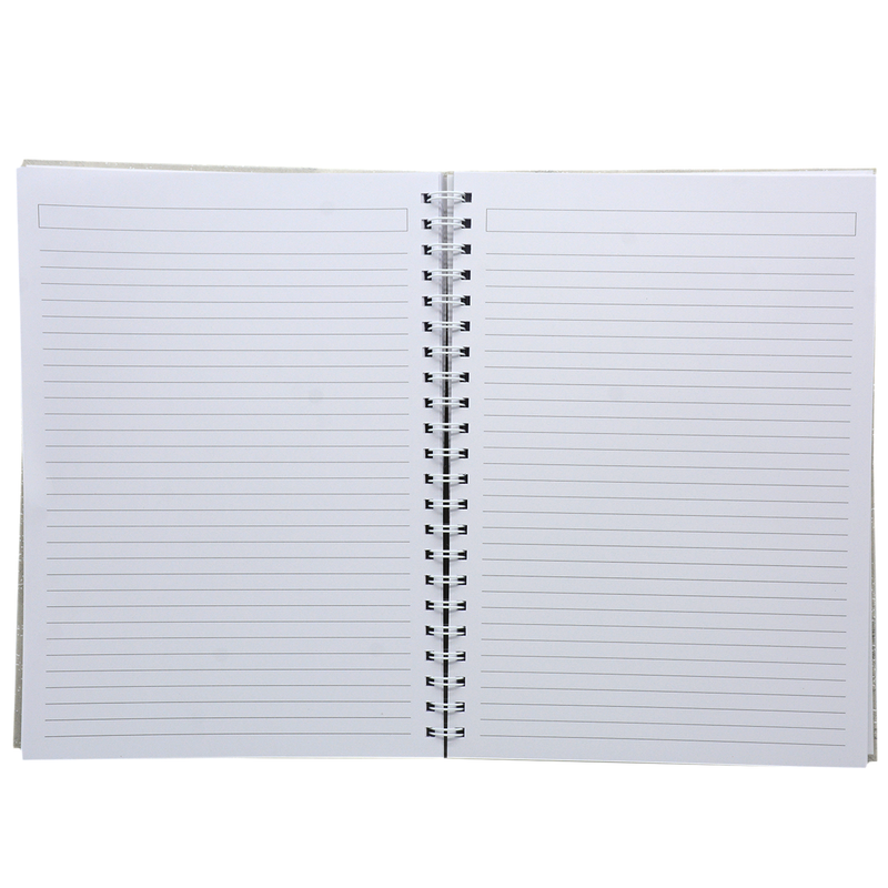 HARD COVER SPIRAL 1LINE NOTEBOOK 100PAGE A4-1001 ASSTD