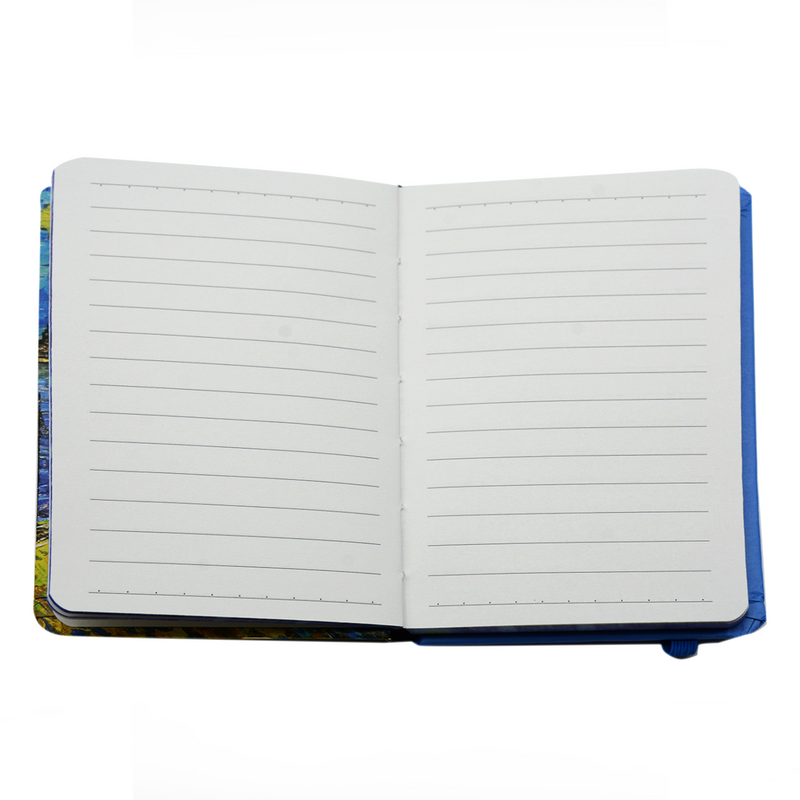 HARD COVER NOTEBOOK W/ELASTIC CLOSURE A6 AA0614-19